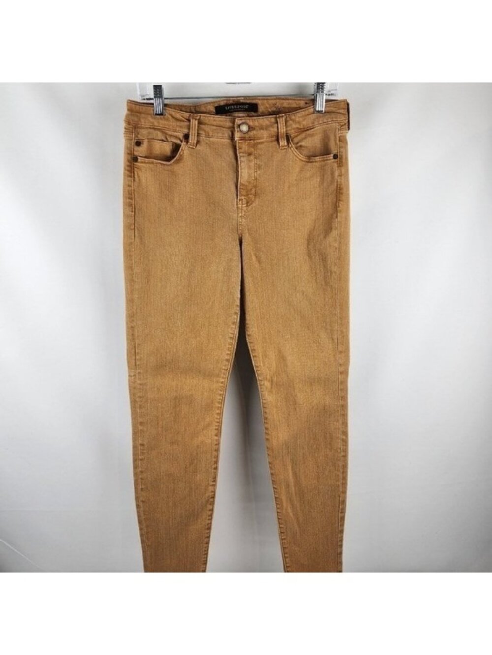 Liverpool Jeans Womens 10/30 Abby Skinny Golden Ember (30x29)